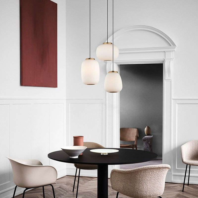 Asgeirma Glass Jar Pendant Light