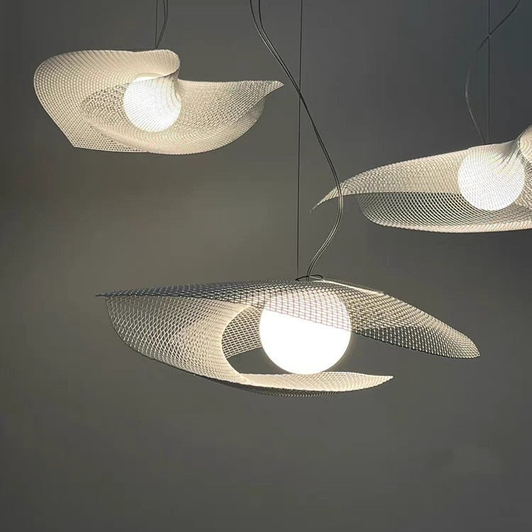 Averi Sculptural Mesh Pendant Light
