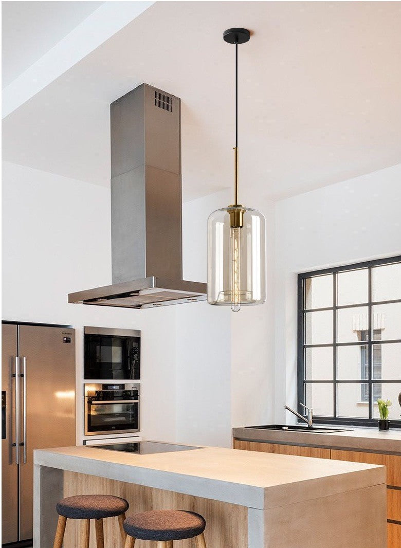 Orvex Brass Bubble Pendant Light