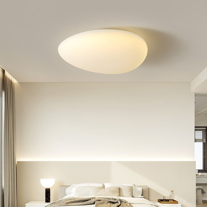 Sanne Asymmetrical Pebble Flush Ceiling Light