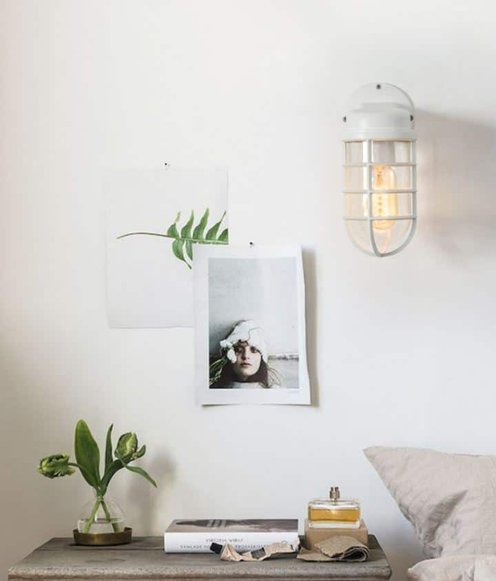 Mariniin Industrial Caged Wall Lamp