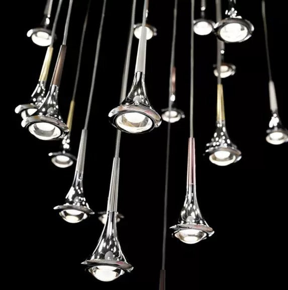 Sylvester Meteor Shower Drop Pendant Lamp