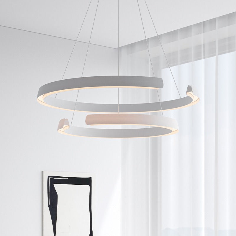 Viona Sculpted Broken Ring Pendant Light