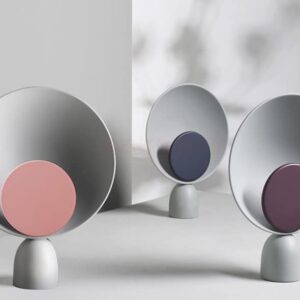 BIRGITTA Minimalist Twin Circle Table Lamp