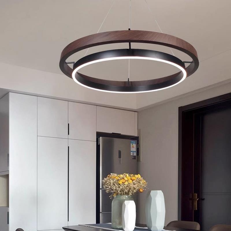 Mikkel Dual Ring LED Pendant Light