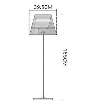 Liora Bucket Shade Floor Lamp