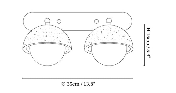 Globe Accent Wall Lamp