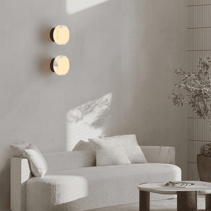 Haeirma Frosted Glow Wall Lamp