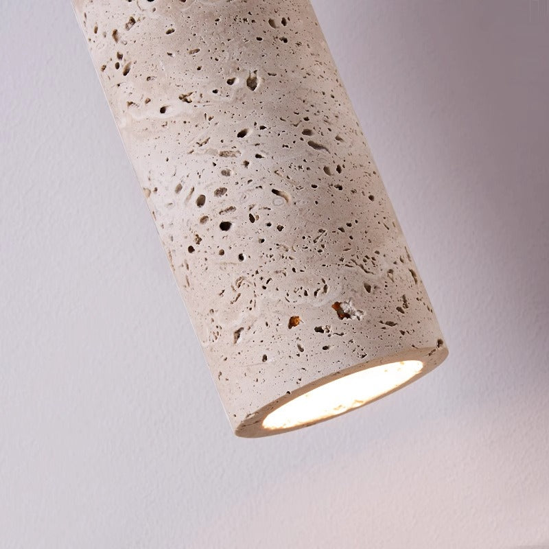 Caelun Stone Cylinder Pendant Light