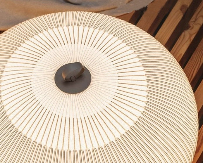 Hinnori Knitted Fabric Shade Floor Lamp