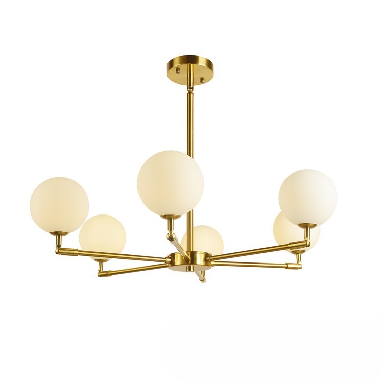Zelvorn Brass Stellar Orbit Pendant Light