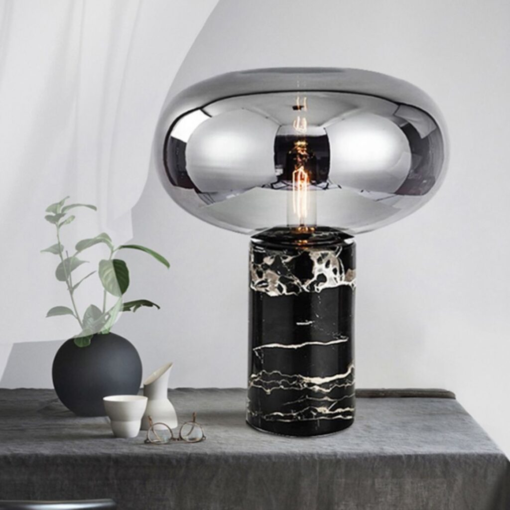 Konrad Stylish Mushroom Table Lamp