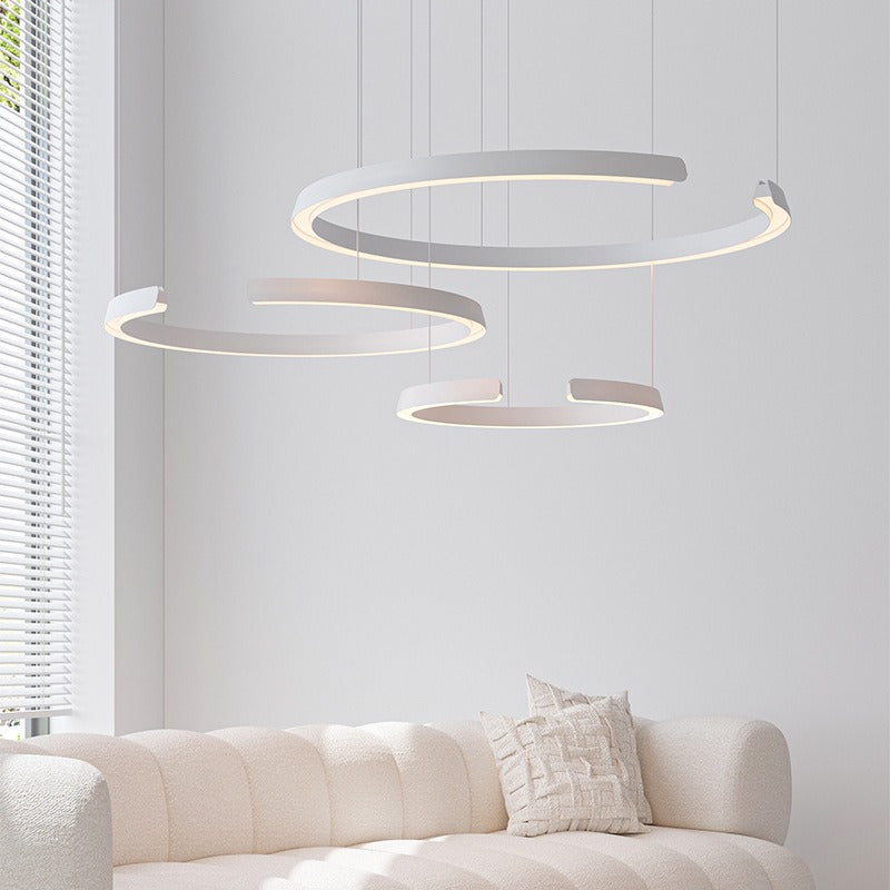 Viona Sculpted Broken Ring Pendant Light