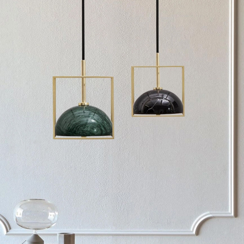 Cuubisor Modern Marble Cube Rules Pendant Lamp