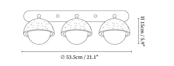 Globe Accent Wall Lamp