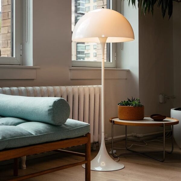 Mille Dome Shade Tulip Floor Lamp