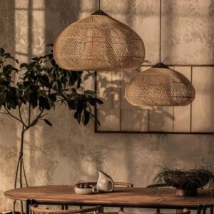 Selvra Natural Dome Pendant Light