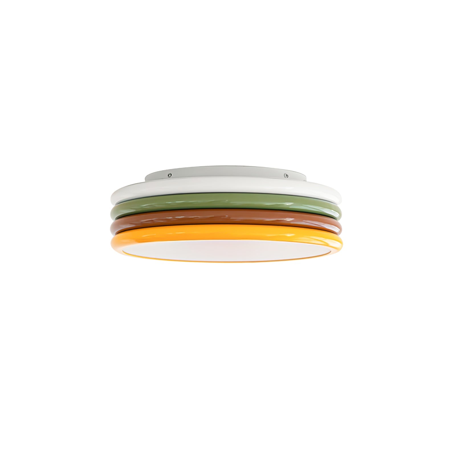 Yupizza Modern Colourful Ring Stacks Ceiling Lamp