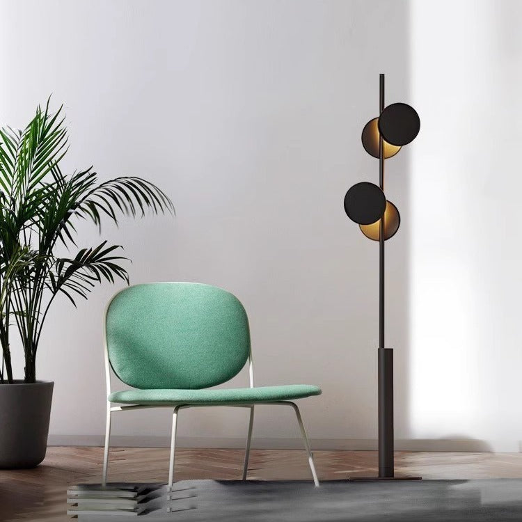 Zerith Eclipse Disc Floor Lamp