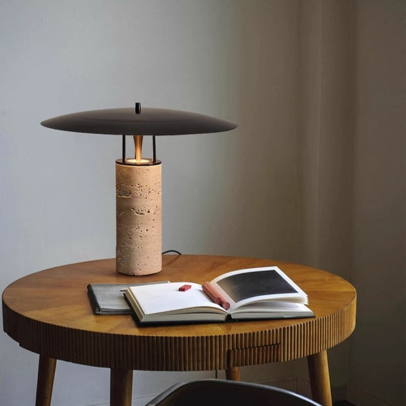 Poitrija Travertine Stone Table Light