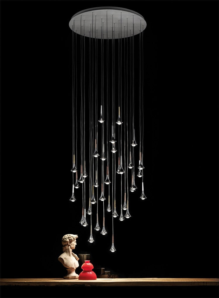 Sylvester Meteor Shower Drop Pendant Lamp