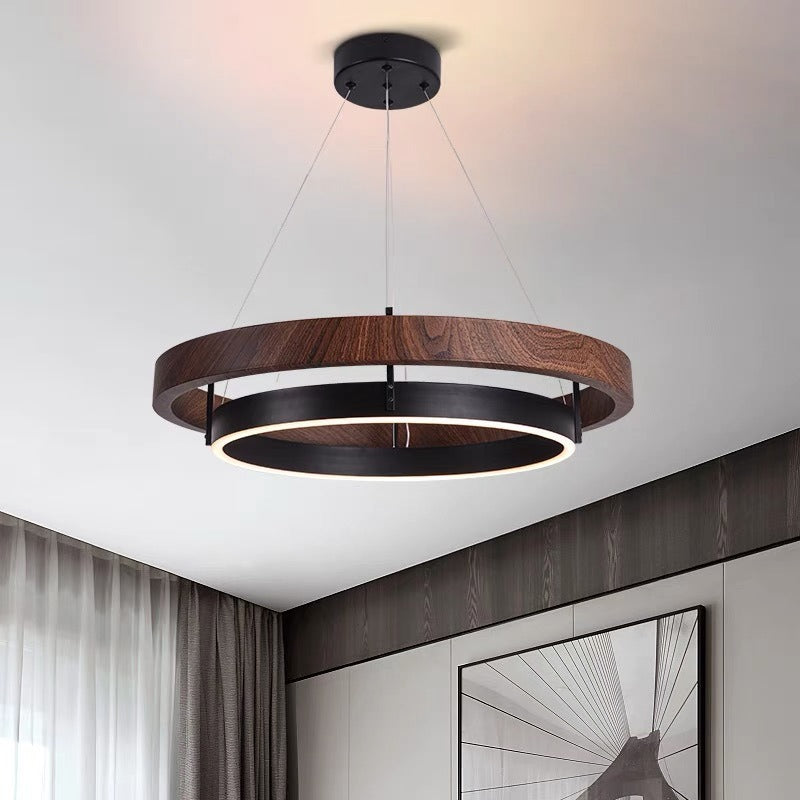 Mikkel Dual Ring LED Pendant Light
