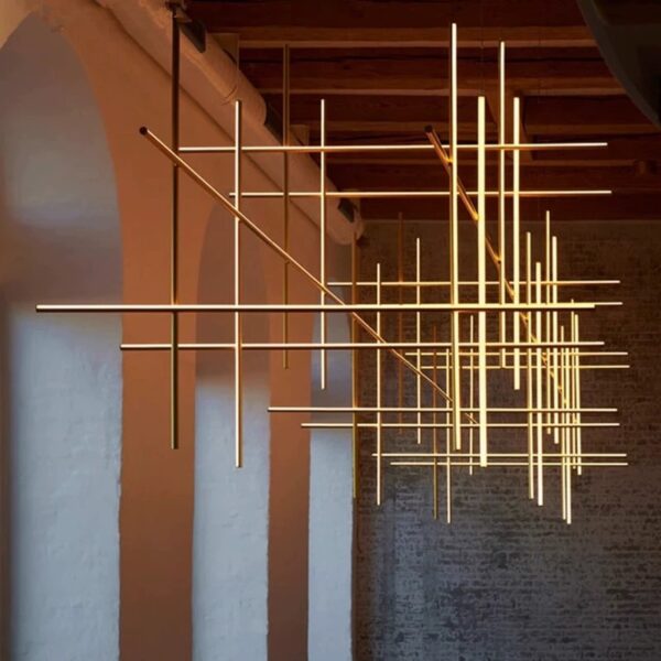 Maplasso Modern Hash Sticks Pendant Lamp