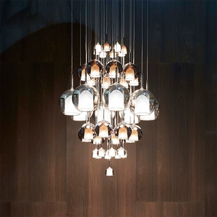 Suuprenno Glowing Water Droplets Pendant Light