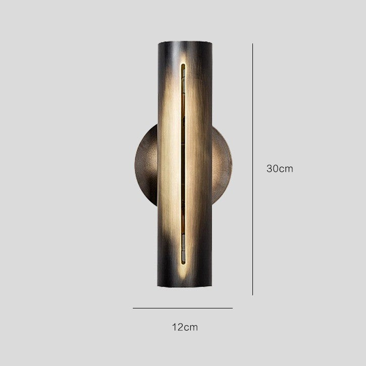 Prushada Slit Tube Wall Lamp