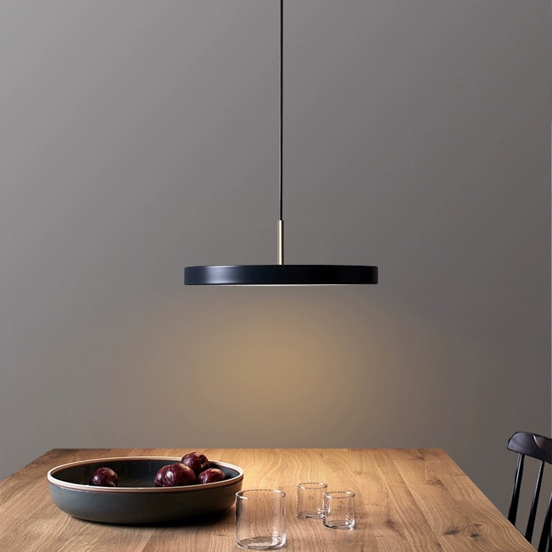 Arianii Sleek Glow Disk Pendant Light
