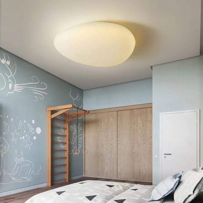 Sanne Asymmetrical Pebble Flush Ceiling Light