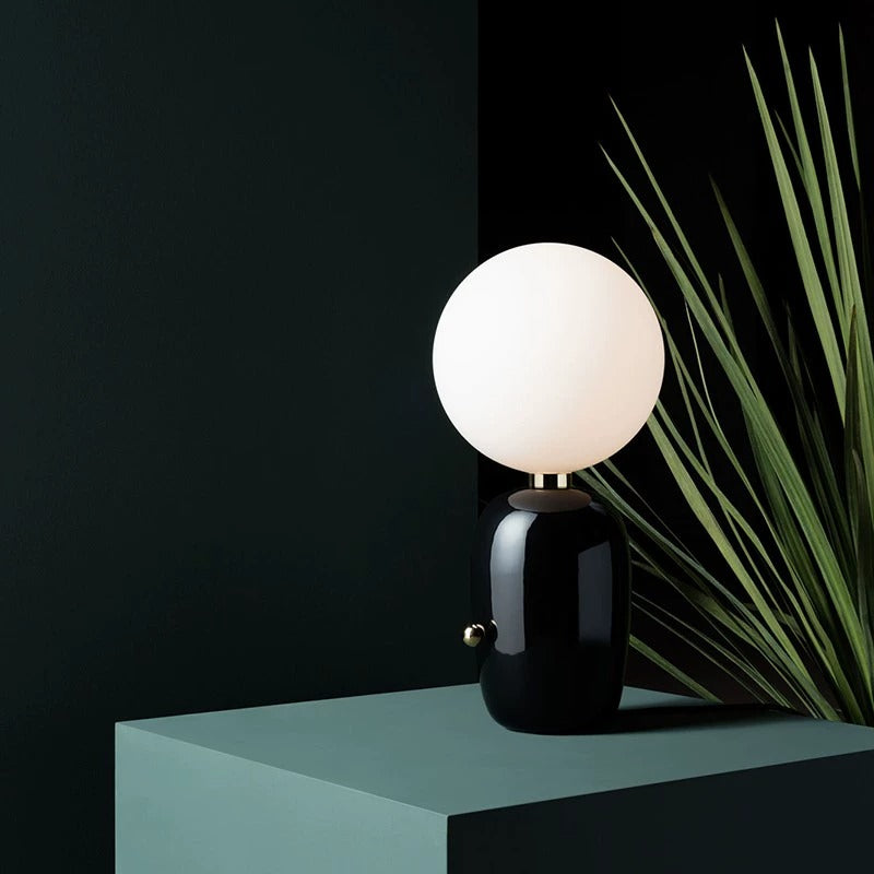 Belaroso Perched Ball Table Lamp