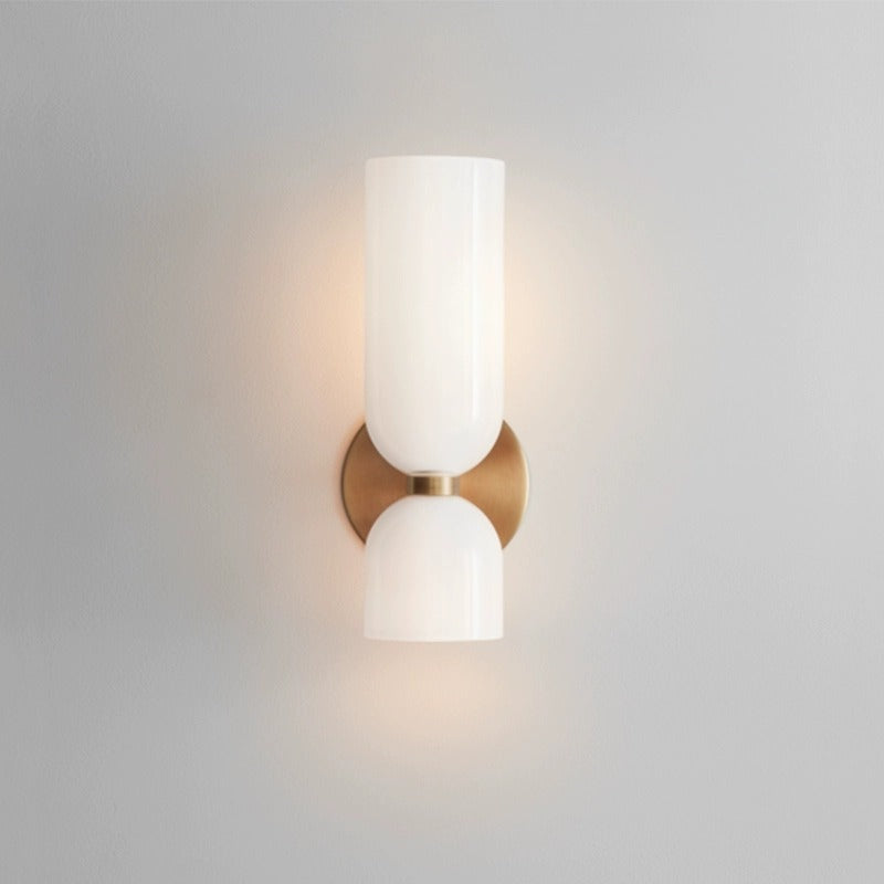 Lowewa Twin-head Glass Wall Lamp