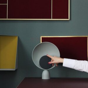 BIRGITTA Minimalist Twin Circle Table Lamp
