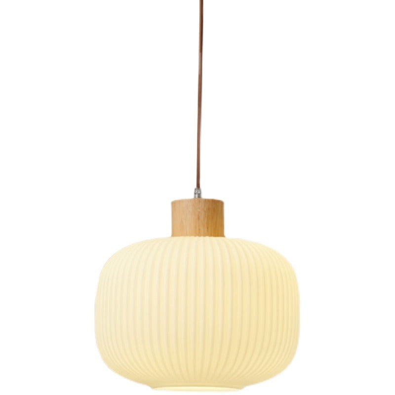 Durelle Ribbed Glass Pendant Light