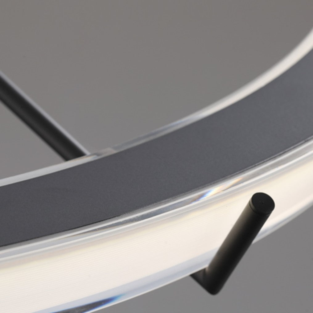 Vigga Suspended Sculptural Ring Pendant Light