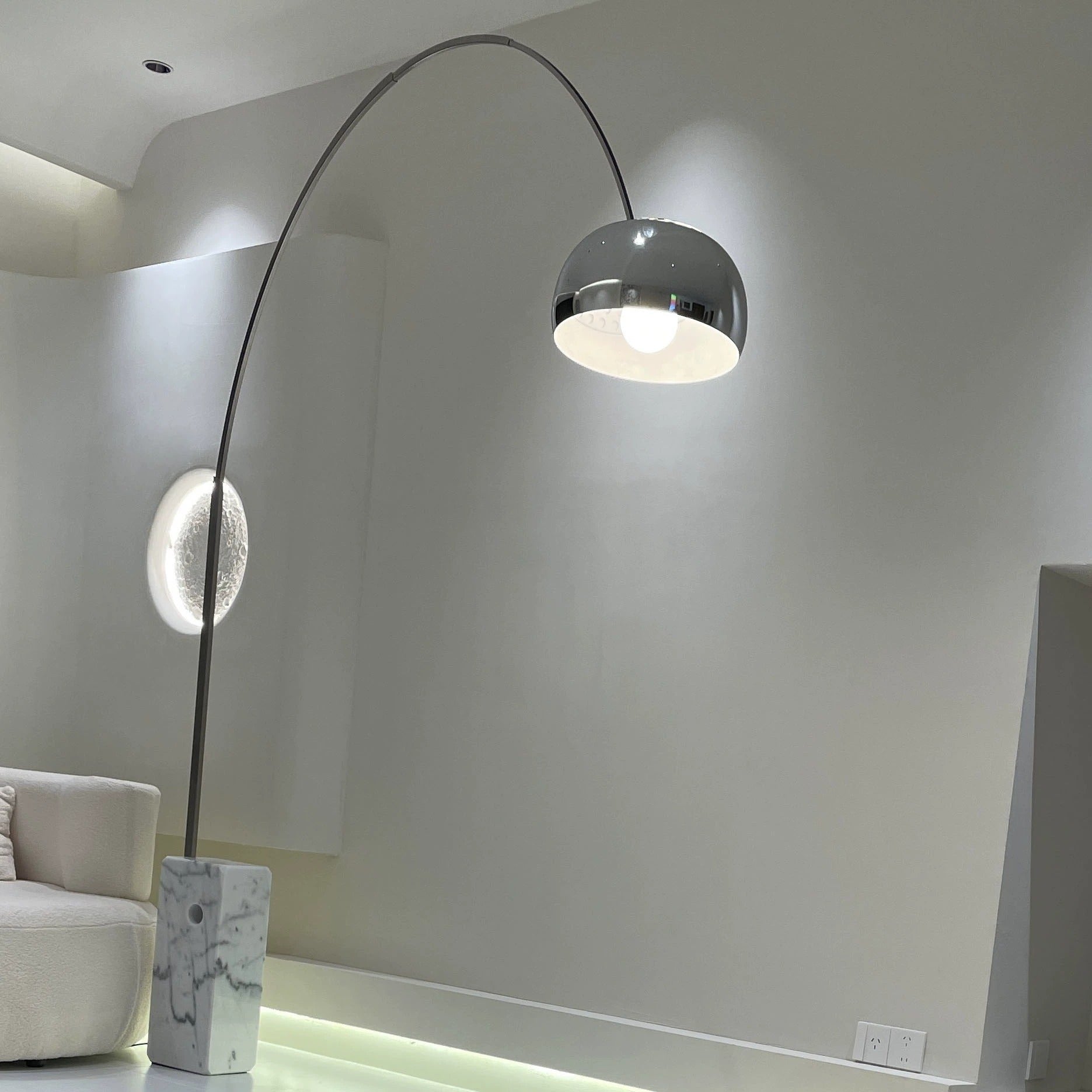 Arcando Marble Arc Floor Lamp