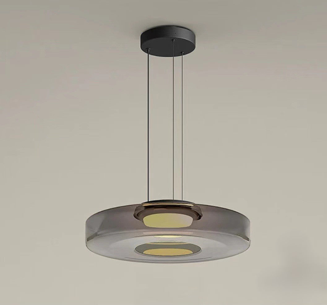 Averin Futuristic Mist Ring Pendant Light