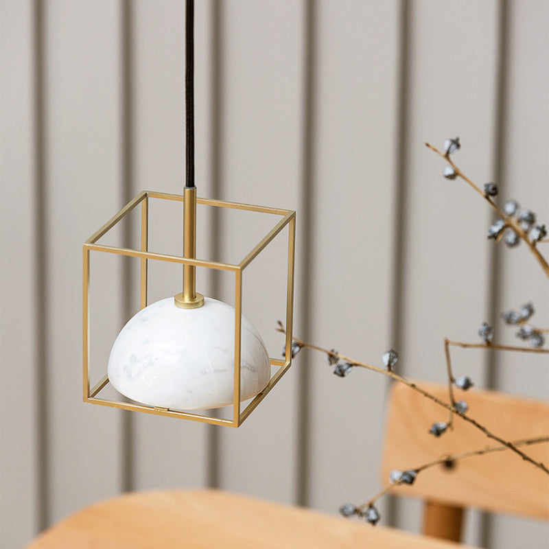 Cuubisor Modern Marble Cube Rules Pendant Lamp
