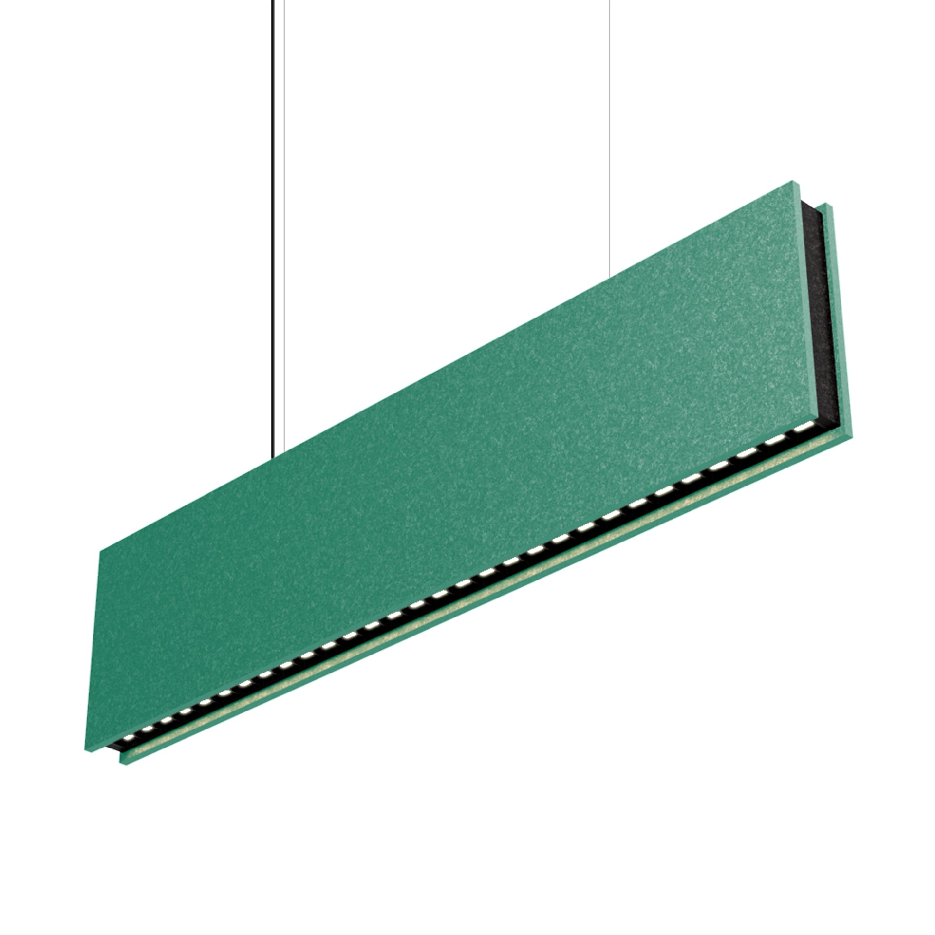 Crulibbo Modern Felt Linear Pendant Lamp