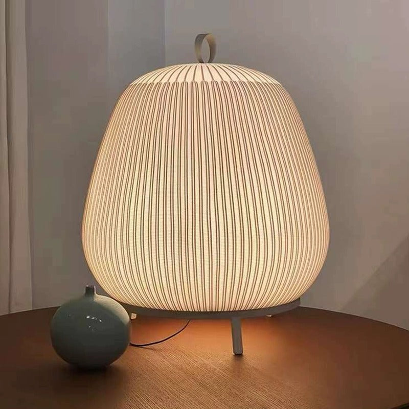 Hinnori Knitted Fabric Shade Floor Lamp
