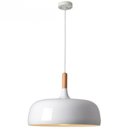 Norvik Scandinavian Lid-Shade Pendant Light