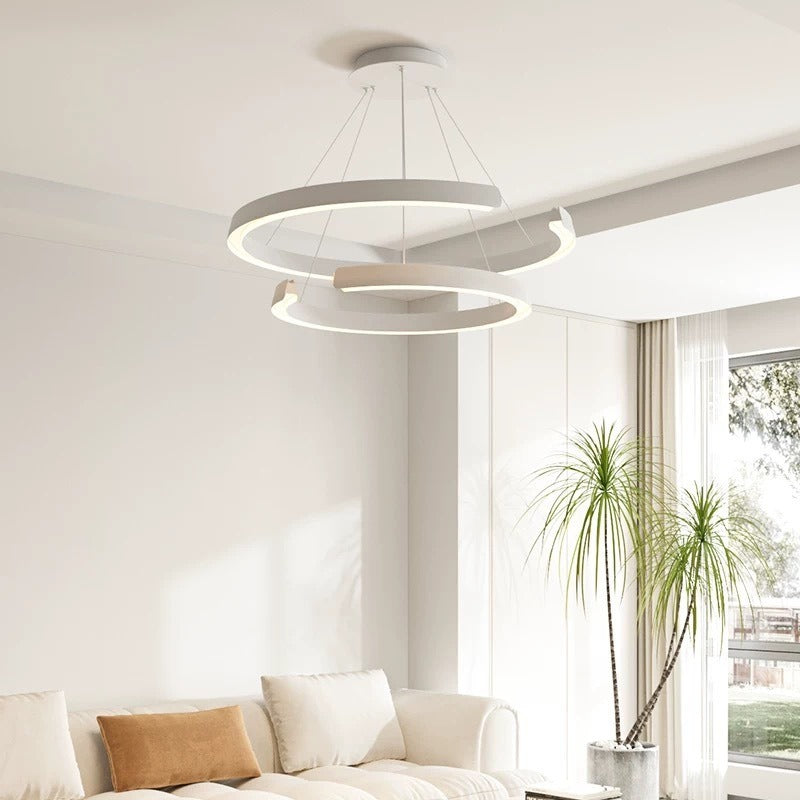 Viona Sculpted Broken Ring Pendant Light