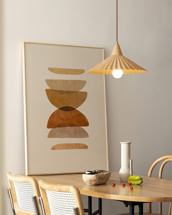 Luminaria Cobblestone Shape Ceiling Lamp
