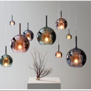Suuprenno Glowing Water Droplets Pendant Light
