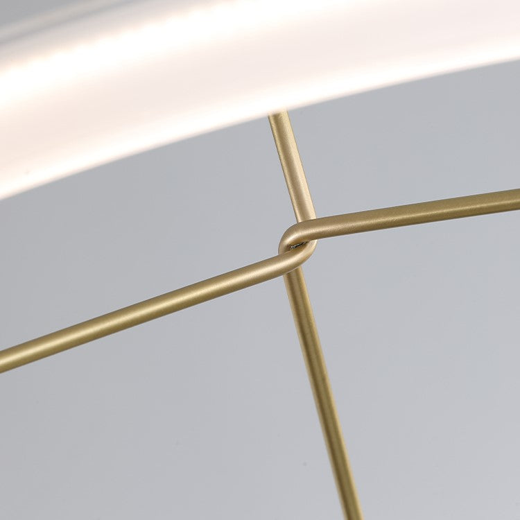 Vigga Suspended Sculptural Ring Pendant Light