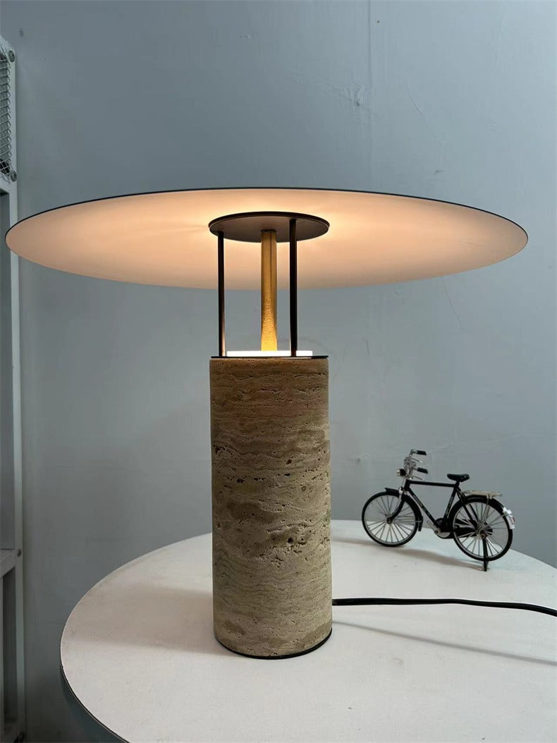 Poitrija Travertine Stone Table Light