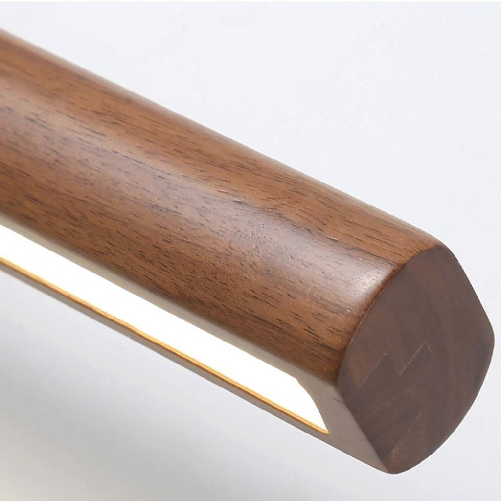 Brynjulf Scandinavian Rotating Bar Wooden Wall Lamp