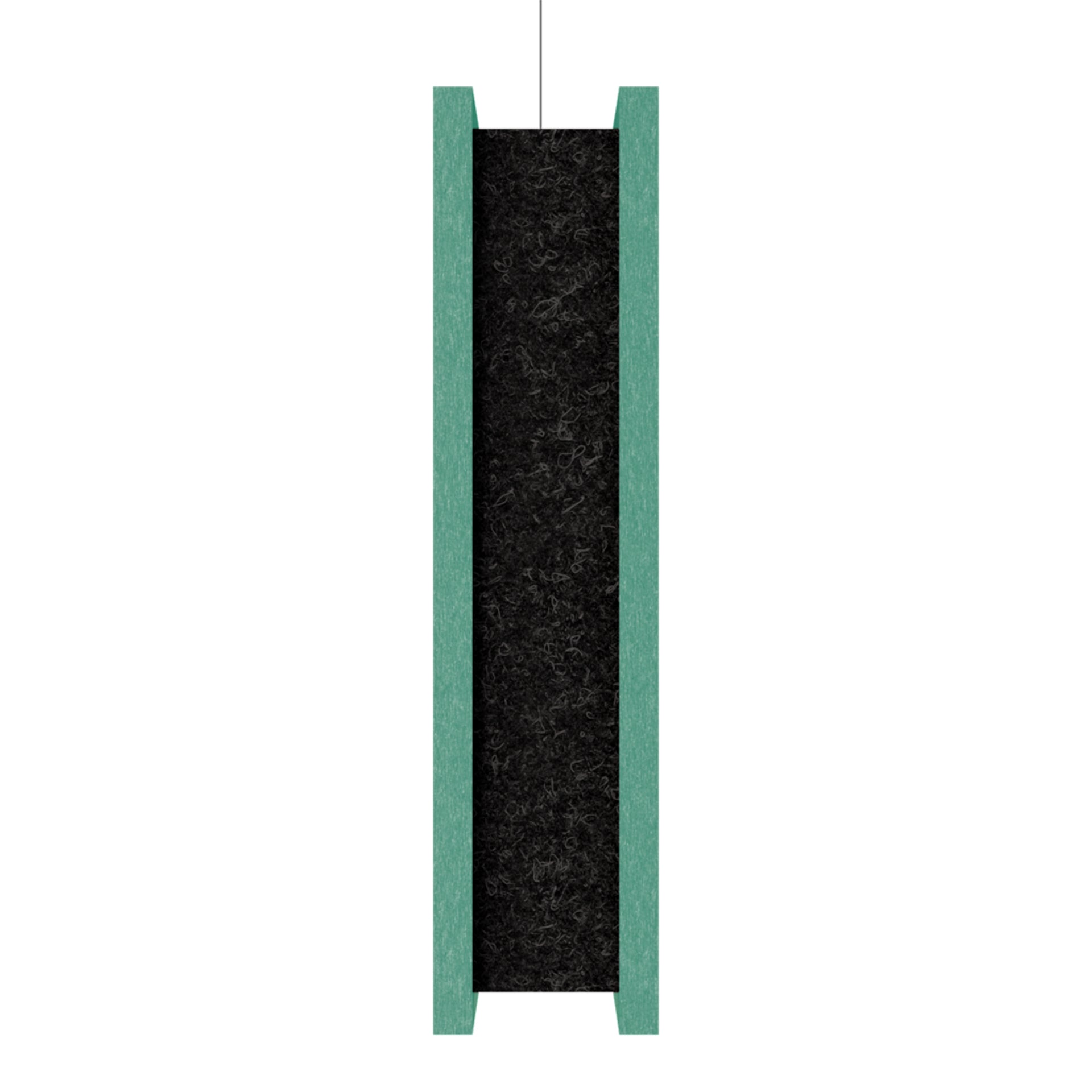 Crulibbo Modern Felt Linear Pendant Lamp