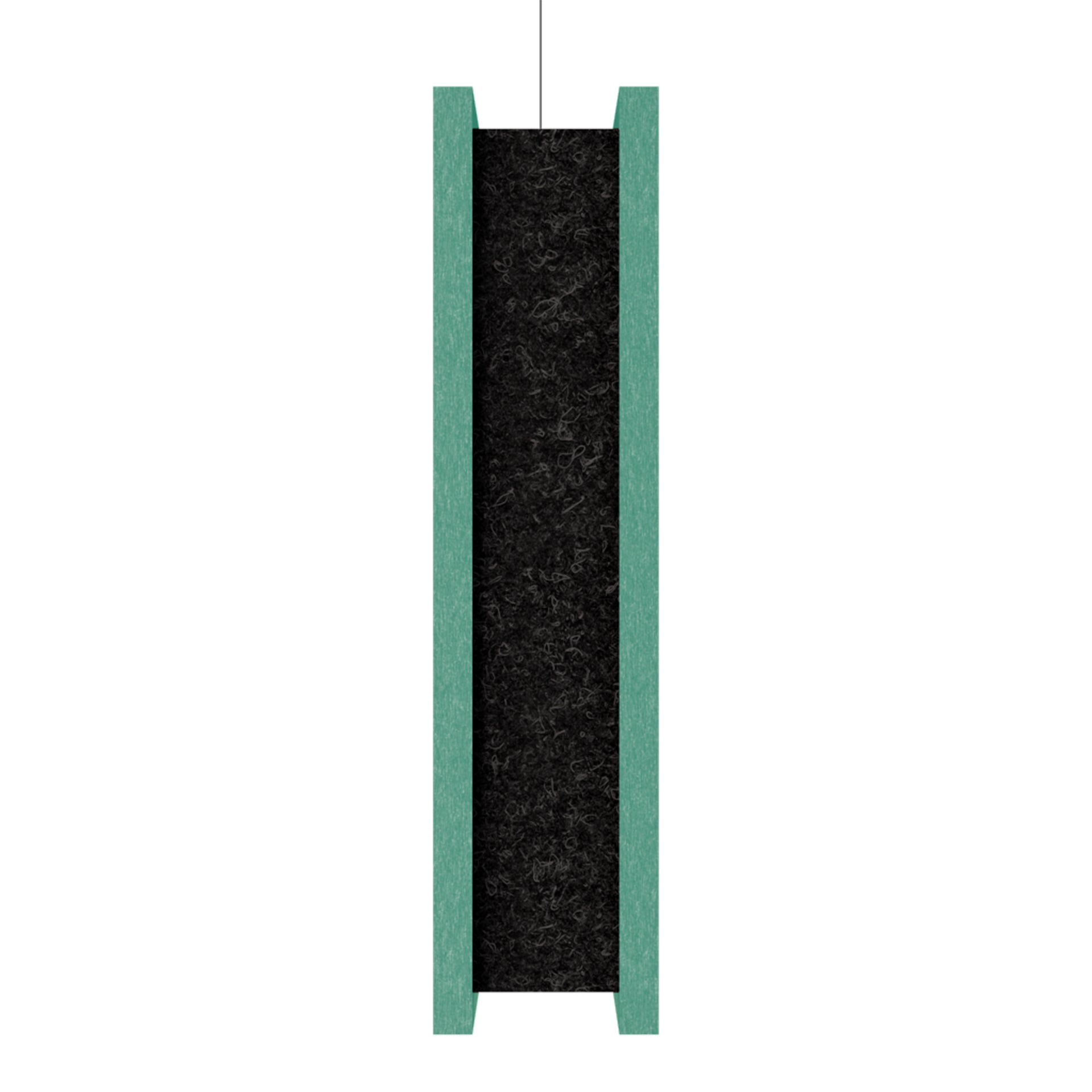 Crulibbo Modern Felt Linear Pendant Lamp